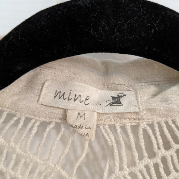 Crochet button down top - Picture 4 of 4